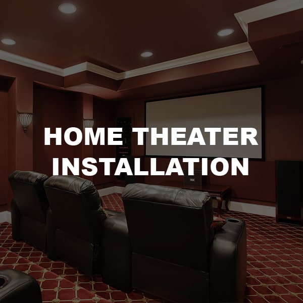 home theater install in Wisconsin